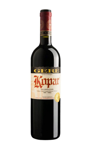 фото вино Gere Attila Villany Cuvee Kopar 2016 0,75 л