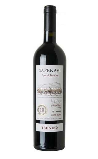 фото вино Tbilvino Special Reserve Saperavi 2015 0,75 л