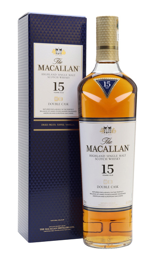 фото виски Macallan Double Cask 15 Years Old 0,7 л