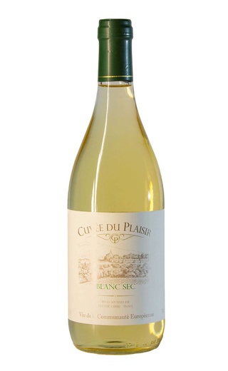 фото вино Cuvee du Plaisir Blanc Sec 0,75 л