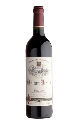 фото вино Eurovins Chateau Picard Bordeaux 2015 0,75 л