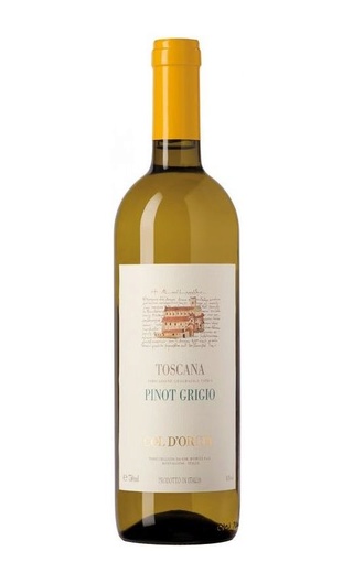 фото вино Col D'orcia Pinot Grigio Toscana 2018 0,75 л