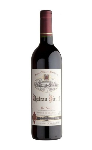 фото вино Eurovins Chateau Picard Bordeaux 2018 0,75 л