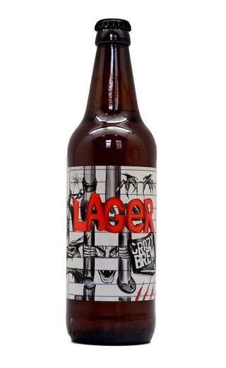 фото пиво Crazy Brew Lager 0,5 л