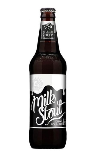 фото пиво Black Sheep Milk Stout 8 шт. 0,5 л