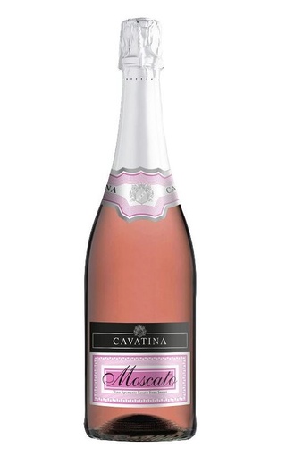 фото игристое вино Cavatina Moscato Spumante Rose 0,75 л