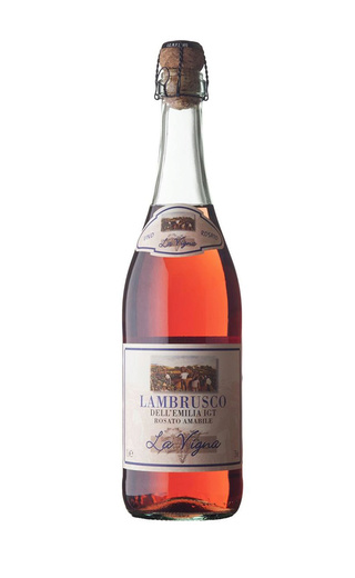 фото игристое вино La Vigna Lambrusco Dell'Emilia Rosato 0,75 л