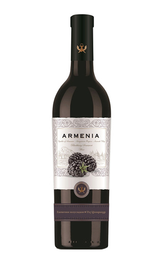 фото вино Armenia Blackberry Semi Sweet 0,75 л