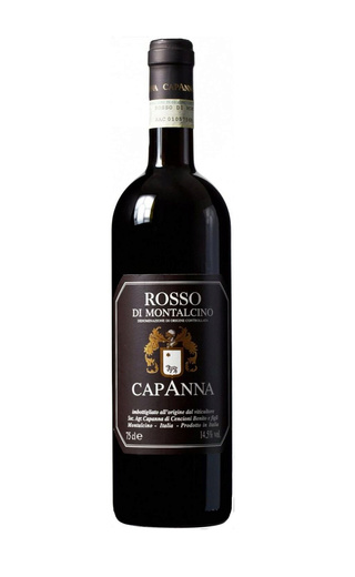 фото вино Capanna Rosso Di Montalcino 2016 0,75 л