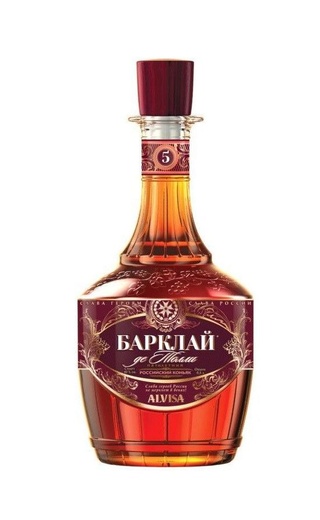 фото коньяк Barclay de Tolli 5 years old 0,5 л