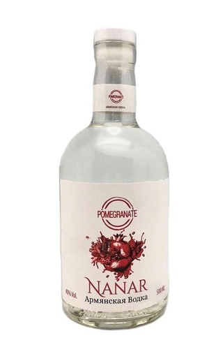 фото водка Nanar Pomegranate 0,5 л