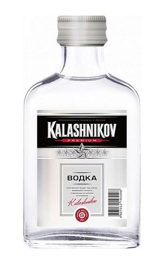 фото водка Kalashnikov Premium 0,1 л