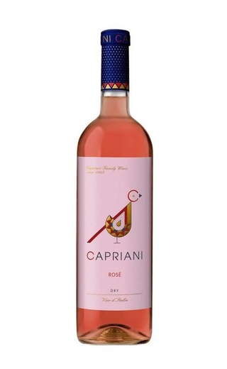 фото вино Capriani Rose Dry 0,75 л