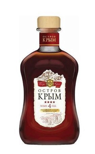 фото коньяк Ostrov Krim 4 Years Old 0,25 л