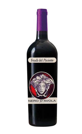 фото вино Feudi del Pisciotto Nero d'Avola Versace 2018 0,75 л