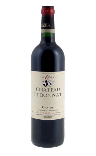 фото вино Chateau Le Bonnat Graves Rouge 2017 0,75 л