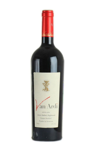 фото вино Van Ardi Red Dry Wine 2018 0,75 л