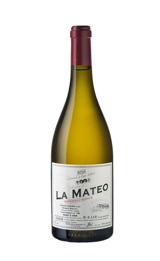 фото вино La Mateo Coleccion de Familia Tempranillo Blanco 2016 0,75 л