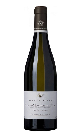 фото вино Bachelet-Monnot Les Folatieres Puligny-Montrachet Premier Cru 2018 0,75 л