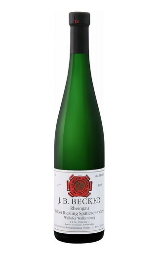 фото вино J. B. Becker Wallufer Walkenberg Riesling Spatlese 2016 0,75 л