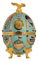 Императорская Коллекция Супер Премиум Фаберже Голубая с воздушными шарами 0,7 л.