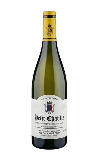 фото вино Domaine Jean-Paul et Benoit Droin Petit Chablis 2019 0,75 л