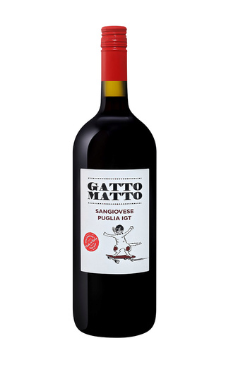 фото вино Villa degli Olmi Gatto Matto Sangiovese Puglia 2018 1,5 л