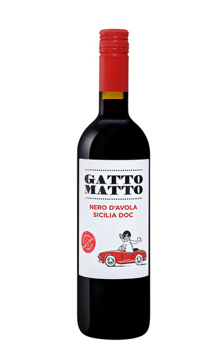 фото вино Villa degli Olmi Gatto Matto Nero d'Avola Sicilia 2019 0,75 л