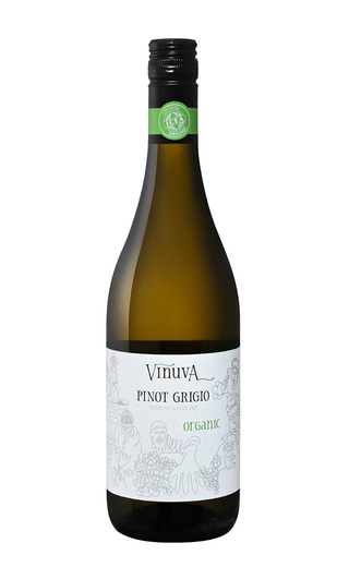 фото вино Vinuva Pinot Grigio Terre Siciliane Biologico 2019 0,75 л