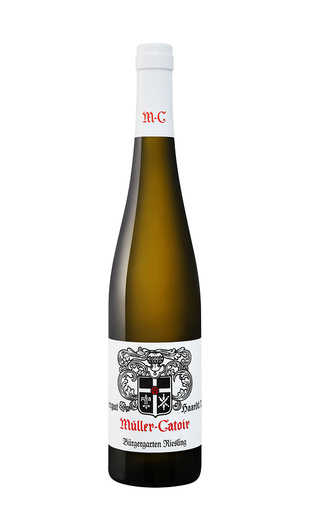 фото органическое вино Muller-Catoir Burgergarten Riesling Weingut 2017 0,75 л