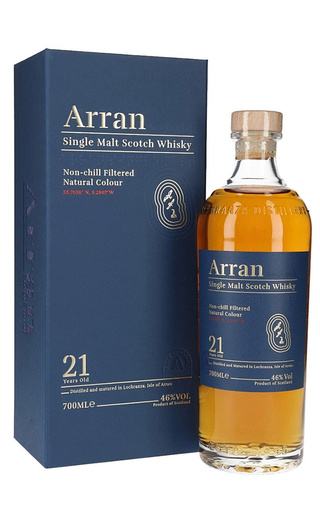 фото виски Arran 21 Years Old 0,7 л