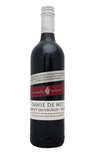 фото вино De Wetshof Danie de Wet Cabernet Sauvignon-Merlot 2019 0,75 л