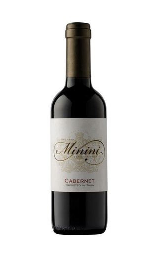 фото вино Cantine Francesco Minini Cabernet Sauvignon 2018 0,375 л