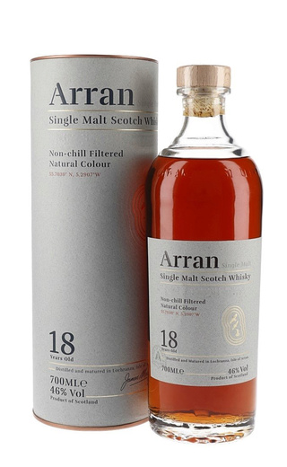 фото виски Arran 18 years 0,7 л