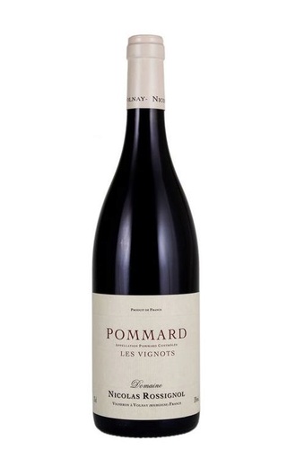 фото вино Domaine Nicolas Rossignol Pommard Les Vignots 2014 0,75 л