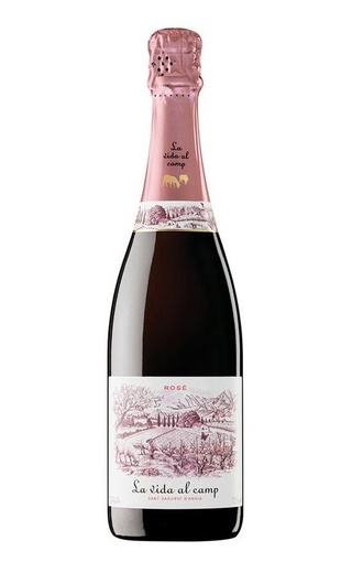 фото игристое вино La Vida Al Camp Brut Rose 2015 0,75 л