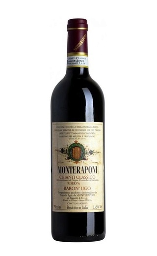 фото вино Monteraponi Baron Ugo Riserva Chianti Classico 2011 0,75 л