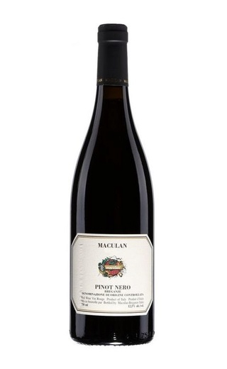 фото вино Maculan Pinot Nero 2018 0,75 л