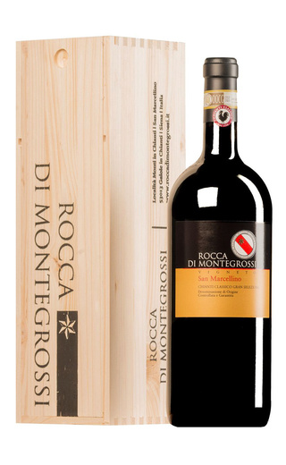 фото органическое вино Rocca Di Montegrossi Vigneto San Marcellino Chianti Classico Gran Selezione 2013 (Gift Box) 1,5 л