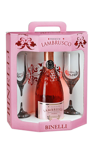 фото игристое вино Mastro Binelli Lambrusco Binelli Premium Dell’Emilia Rosato Amabile 0,75 л