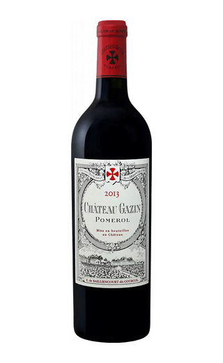 фото вино Chateau Gazin Pomerol 2013 0,75 л