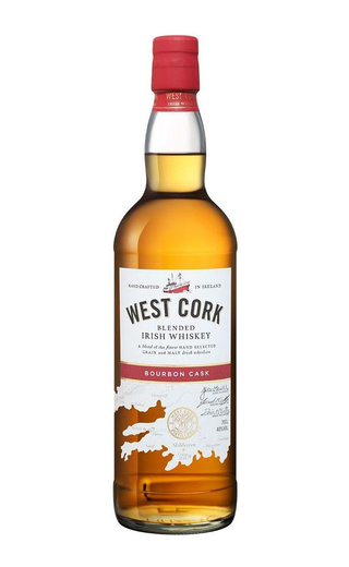 фото виски West Cork Bourbon Cask 0,7 л