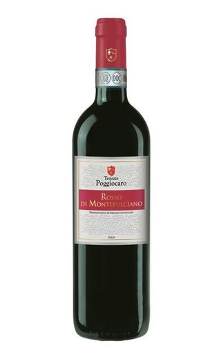 фото вино Tenute Poggiocaro Rosso di Montepulciano 2016 0,75 л