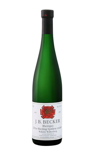 фото вино J. B. Becker Riesling Spatlese Wallufer Walkenberg 2011 0,75 л