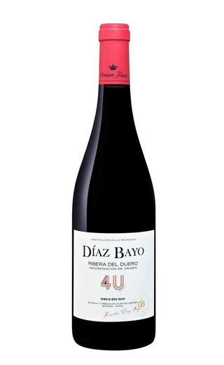 фото вино Diaz Bayo 4U Ribera del Duero 2019 0,75 л