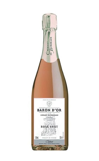 фото игристое вино Baron d'Or Cremant de Bordeaux Rose 0,75 л