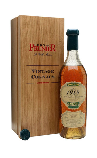 фото коньяк Prunier Grande Champagne 1989 0,7 л