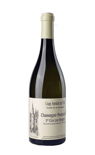 фото вино Domaine Amiot Guy et Fils Chassagne-Montrachet Premier Cru Les Vergers 2018 0,75 л