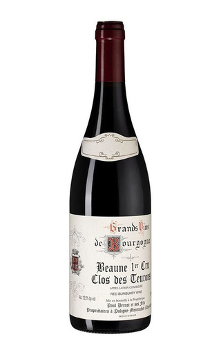 фото вино Paul Pernot Beaune Premier Cru Clos des Teurons 2018 0,75 л