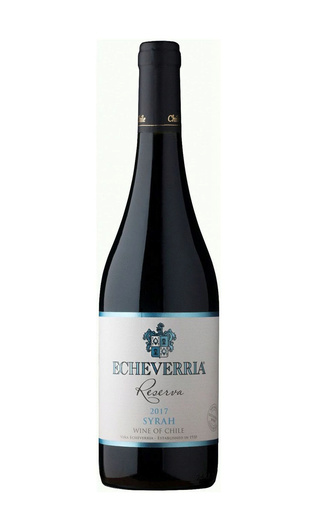 фото вино Echeverria Syrah Reserva 2017 0,75 л